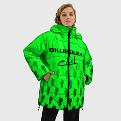 Куртка зимняя женская Billie Eilish: Green Autograph, цвет: 3D-черный — фото 2