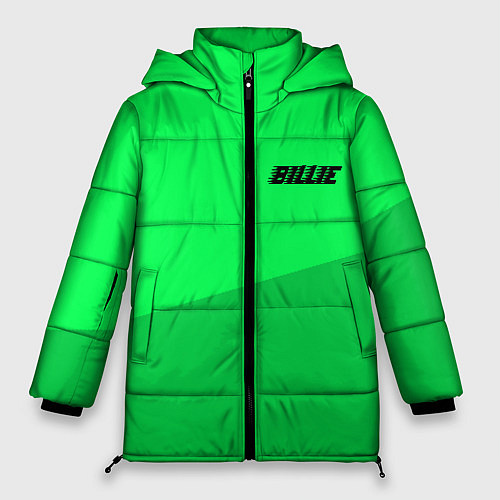 Женская зимняя куртка Billie Eilish: Duo Green / 3D-Черный – фото 1
