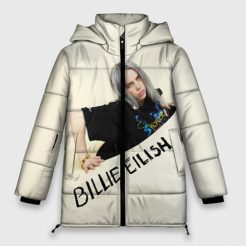 Женская зимняя куртка BILLIE EILISH / 3D-Черный – фото 1