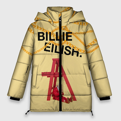 Женская зимняя куртка BILLIE EILISH / 3D-Черный – фото 1