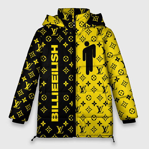 Женская зимняя куртка BILLIE EILISH x LV Yellow / 3D-Черный – фото 1