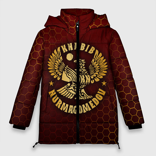 Женская зимняя куртка ХАБИБ НУРМАГОМЕДОВ / 3D-Черный – фото 1