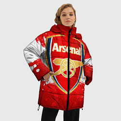 Куртка зимняя женская Arsenal, цвет: 3D-светло-серый — фото 2