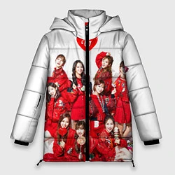 Куртка зимняя женская TWICE, цвет: 3D-красный