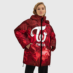 Куртка зимняя женская TWICE, цвет: 3D-черный — фото 2