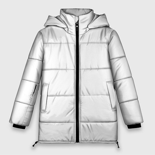 Женская зимняя куртка Без дизайна / 3D-Черный – фото 1