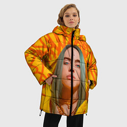 Куртка зимняя женская Billie Eilish, цвет: 3D-черный — фото 2