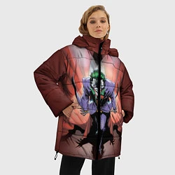Куртка зимняя женская The Joker Show, цвет: 3D-красный — фото 2