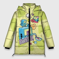 Куртка зимняя женская Sweet BMOs, цвет: 3D-черный