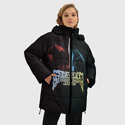 Куртка зимняя женская GONE Fludd: VOODOO CHILD TOUR, цвет: 3D-черный — фото 2