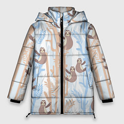 Женская зимняя куртка Ленивец стайл