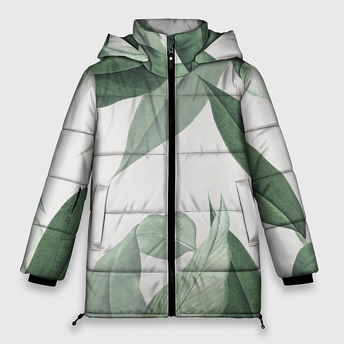 Женская зимняя куртка Из тропиков / 3D-Черный – фото 1