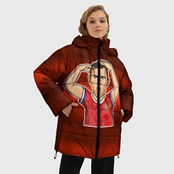 Куртка зимняя женская Дзюба Russia edition, цвет: 3D-черный — фото 2