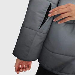 Куртка зимняя женская Half Life, цвет: 3D-черный — фото 2