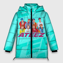Куртка зимняя женская Ateez, цвет: 3D-светло-серый