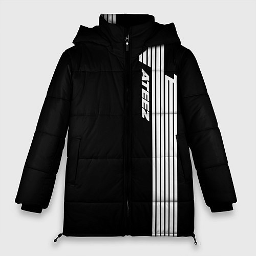 Женская зимняя куртка ATEEZ / 3D-Черный – фото 1