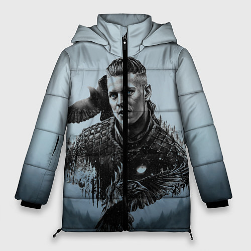 Женская зимняя куртка Vikings / 3D-Черный – фото 1