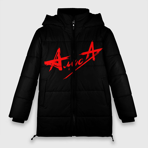 Женская зимняя куртка АлисА / 3D-Черный – фото 1