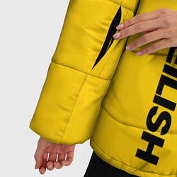 Куртка зимняя женская BILLIE EILISH, цвет: 3D-красный — фото 2