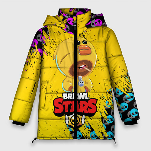 Женская зимняя куртка BRAWL STARS SALLY LEON / 3D-Черный – фото 1