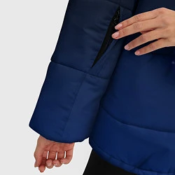Куртка зимняя женская Знаки Зодиака Скорпион, цвет: 3D-черный — фото 2