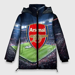 Куртка зимняя женская FC Arsenal, цвет: 3D-светло-серый