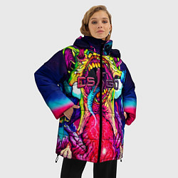 Куртка зимняя женская CS GO hyper beast IMBA, цвет: 3D-черный — фото 2