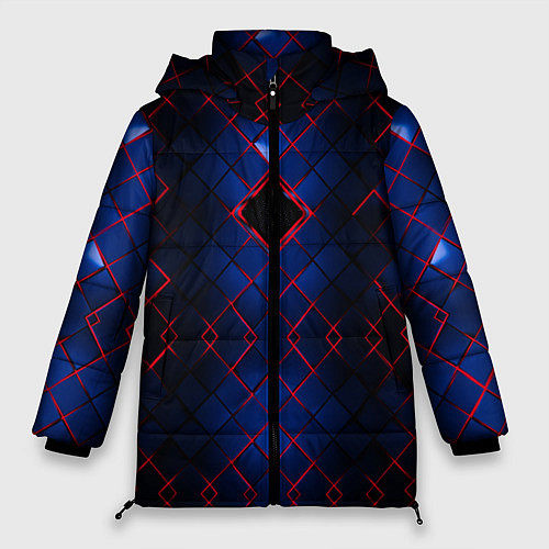 Женская зимняя куртка Броня будущего / 3D-Черный – фото 1