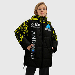 Куртка зимняя женская DETROIT: BECOME HUMAN, цвет: 3D-черный — фото 2