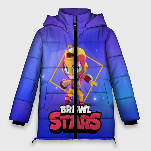 Женская зимняя куртка Brawl Stars Max / 3D-Черный – фото 1