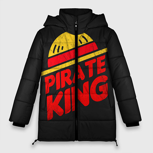 Женская зимняя куртка One Piece Pirate King / 3D-Красный – фото 1