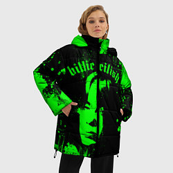Куртка зимняя женская Billie eilish, цвет: 3D-черный — фото 2
