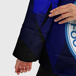 Куртка зимняя женская Leicester City, цвет: 3D-красный — фото 2