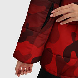 Куртка зимняя женская CHICAGO BULLS, цвет: 3D-красный — фото 2