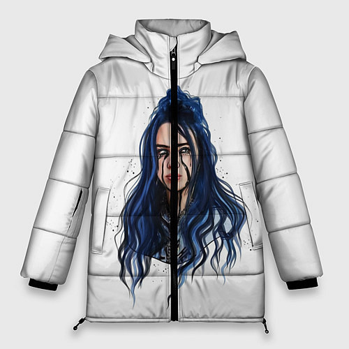 Женская зимняя куртка BILLIE EILISH / 3D-Черный – фото 1