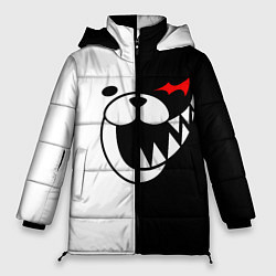 Куртка зимняя женская MONOKUMA КАПЮШОН, цвет: 3D-светло-серый