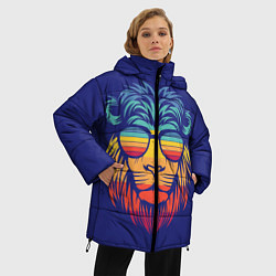 Куртка зимняя женская LION2, цвет: 3D-черный — фото 2