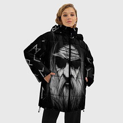 Куртка зимняя женская Велес, цвет: 3D-черный — фото 2