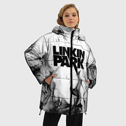 Куртка зимняя женская LINKIN PARK, цвет: 3D-черный — фото 2