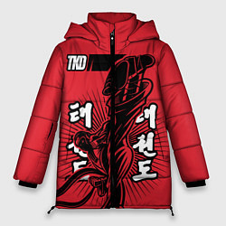 Куртка зимняя женская TKD, цвет: 3D-черный