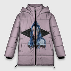 Куртка зимняя женская Billie Pink Art, цвет: 3D-черный
