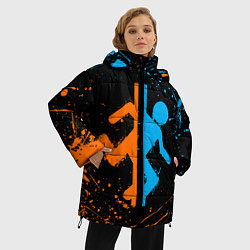 Куртка зимняя женская PORTAL, цвет: 3D-светло-серый — фото 2