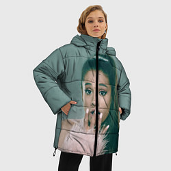 Куртка зимняя женская Ariana Grande Ариана Гранде, цвет: 3D-светло-серый — фото 2