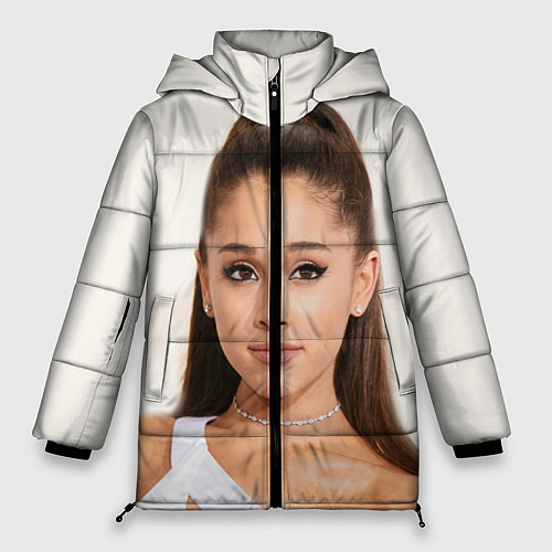 Женская зимняя куртка Ariana Grande Ариана Гранде / 3D-Черный – фото 1