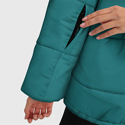 Куртка зимняя женская Кис-кис, цвет: 3D-светло-серый — фото 2