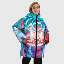 Куртка зимняя женская Гоку, цвет: 3D-красный — фото 2
