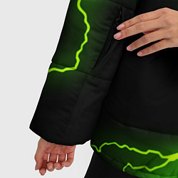 Куртка зимняя женская MINECRAFT STORM, цвет: 3D-черный — фото 2