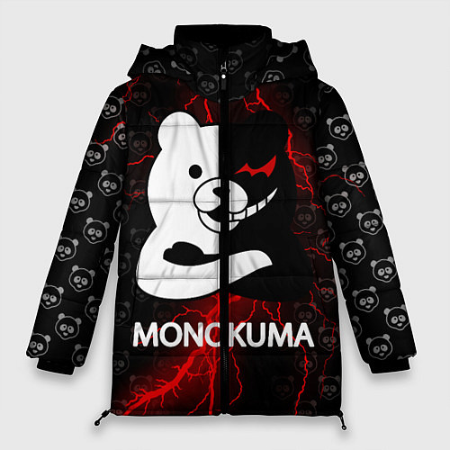 Женская зимняя куртка MONOKUMA / 3D-Черный – фото 1
