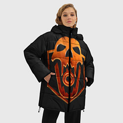 Куртка зимняя женская Rainbow Six Siege, цвет: 3D-черный — фото 2