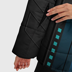 Куртка зимняя женская Rainbow Six Siege, цвет: 3D-черный — фото 2